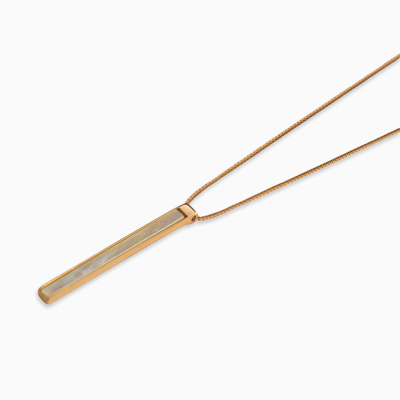 Long Rectangle Necklace