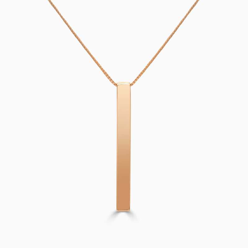 Long Rectangle Necklace