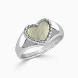 Heart Mother of Peal Ring